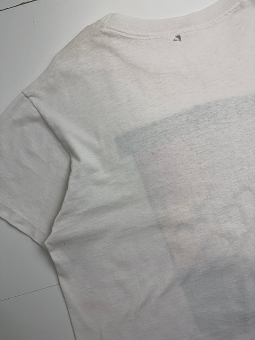 Vintage 90's Knowledge Is Key Promo Tee White | Vitnage Clothing Store Canada