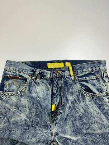 Vintage Y2K LRG Denim Jeans Acid Washed