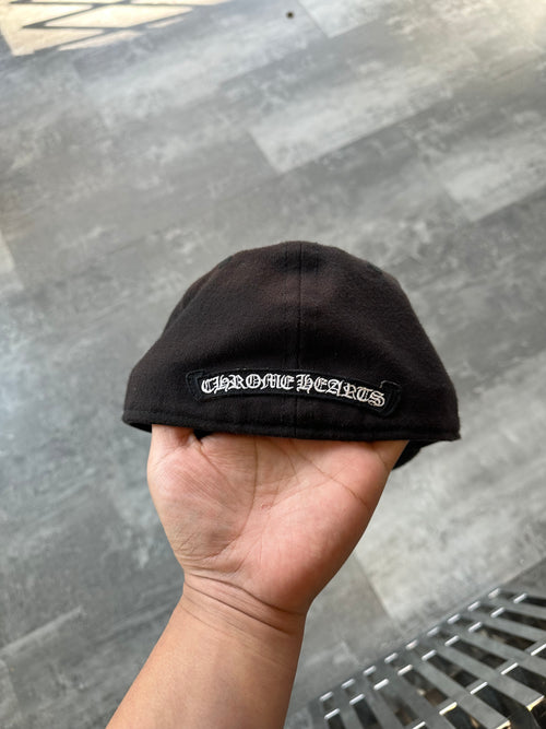 Chrome Hearts CH Logo Fitted Hat Black | Vintage Clothing Store Canada