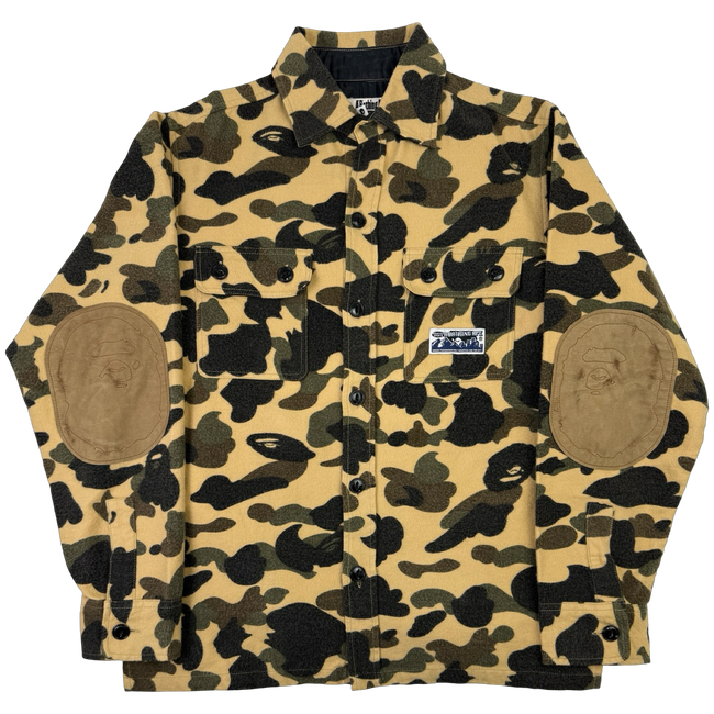 BAPE 1st Camo Button Down Shirt (USED)