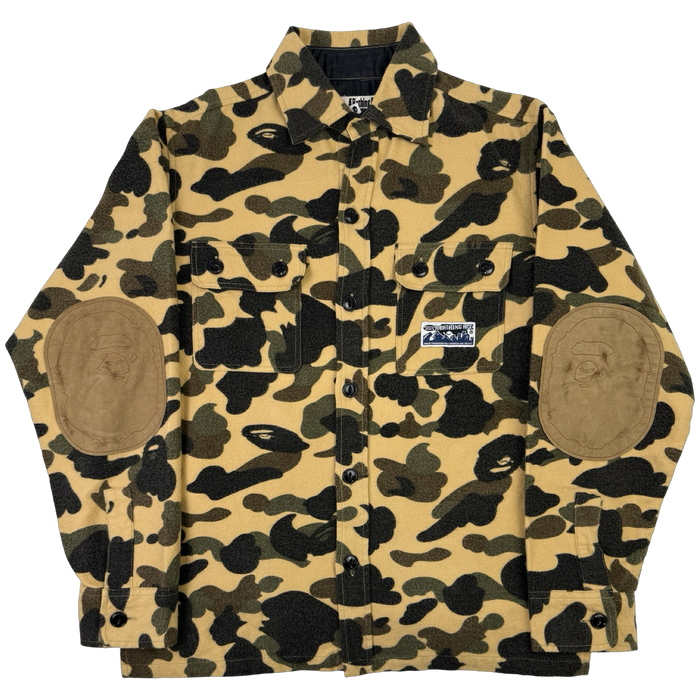 BAPE 1st Camo Button Down Shirt (USED) | Vitnage Clothing Store Canada