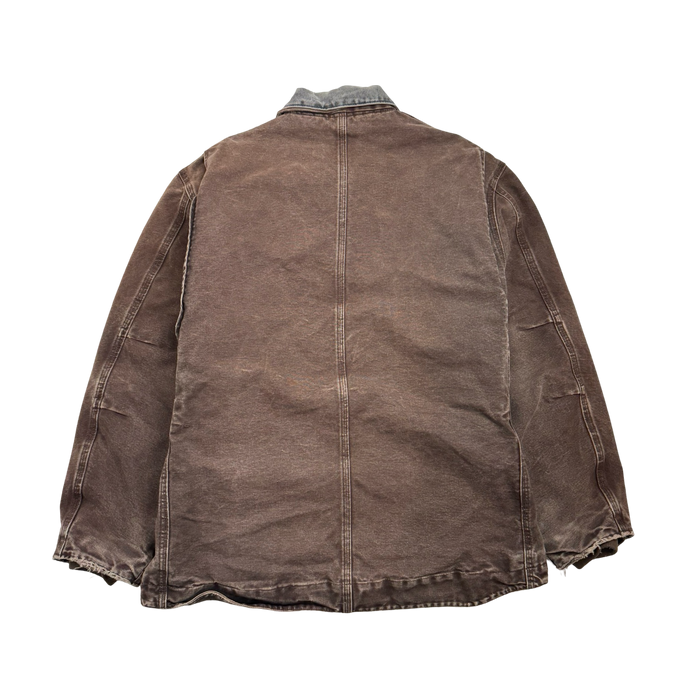 (L) Vintage '05 Carhartt Fleece Lined Arctic Jacket Brown | Vitnage Clothing Store Canada