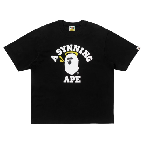 BAPE x Spotify x Central Cee College Relaxed Fit Tee Black | Vintage Clothing Store Canada