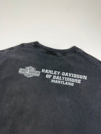 Harley Davidson Baltimore Maryland Tee Black