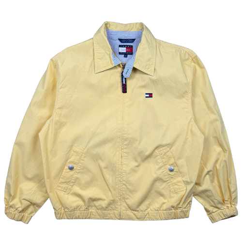 Vintage Tommy Hilfiger Light Jacket Yellow | Vintage Clothing Store Canada