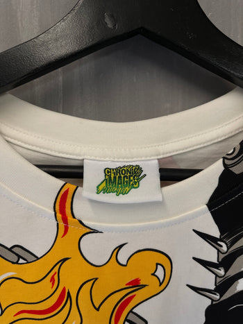Chronic Images Ghost Rider vs Spawn AOP Tee (USED)