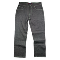 Vintage Y2K Red BBQ Remixed Denim Jeans Grey/Green