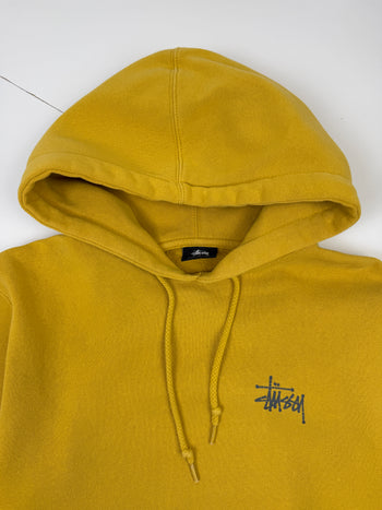 Stussy Basic Pigment Dyed Hoodie Honey (USED)