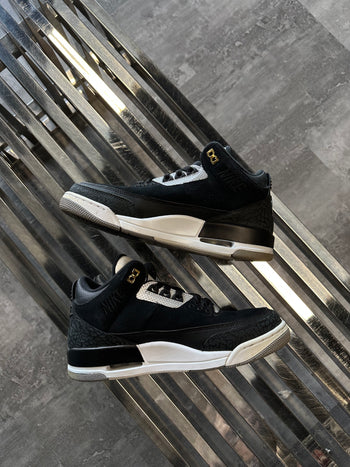 Air Jordan 3 Retro Tinker Black Cement Gold (USED)