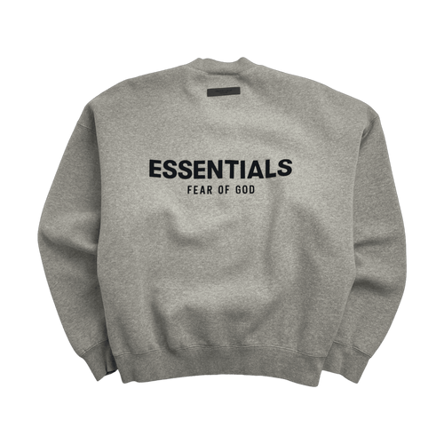 Fear of God Essentials Crewneck Light Oatmeal SS22 (USED) | Vintage Clothing Store Canada