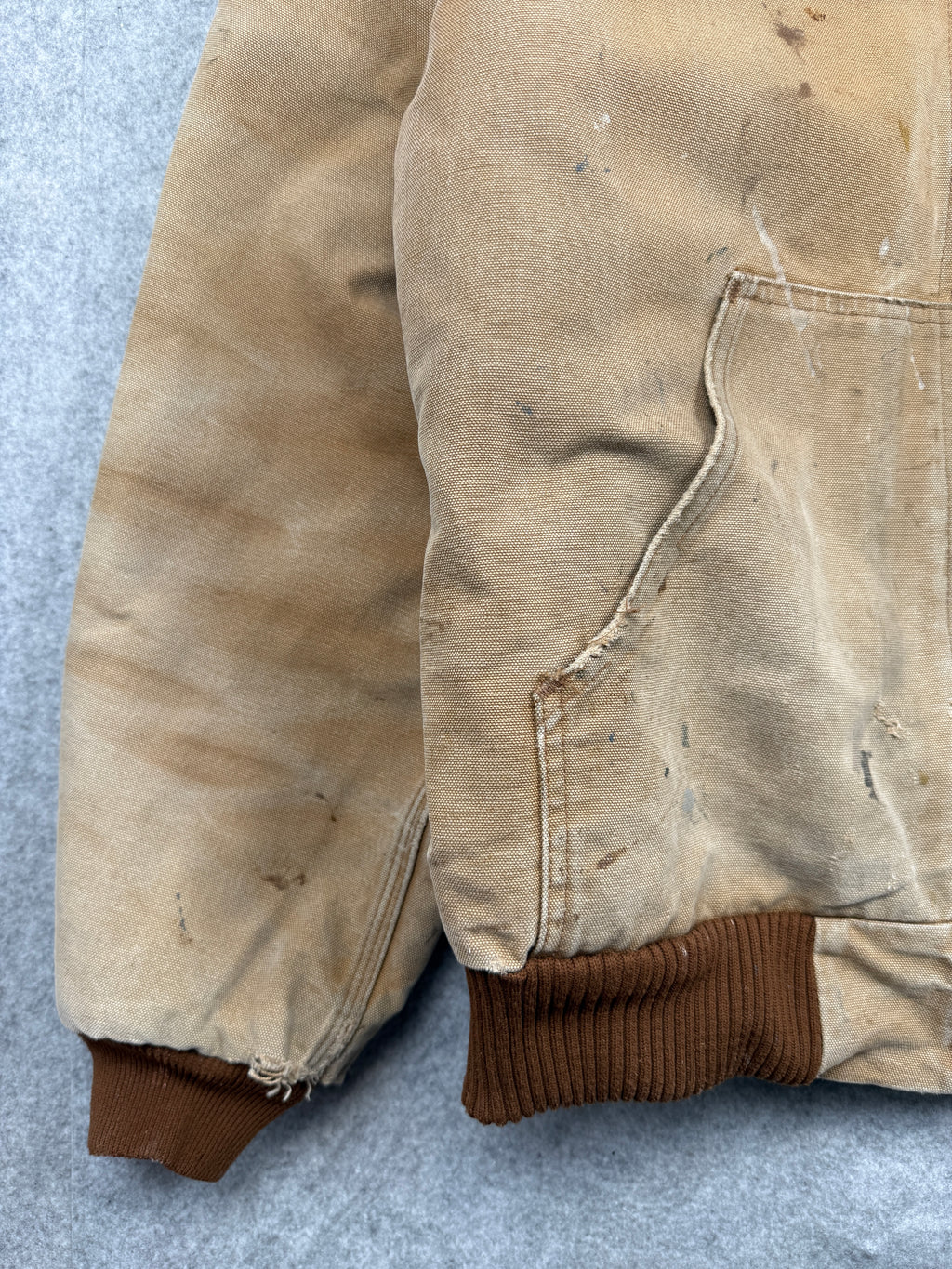 Vintage Carhartt Active Hooded Jacket Khaki