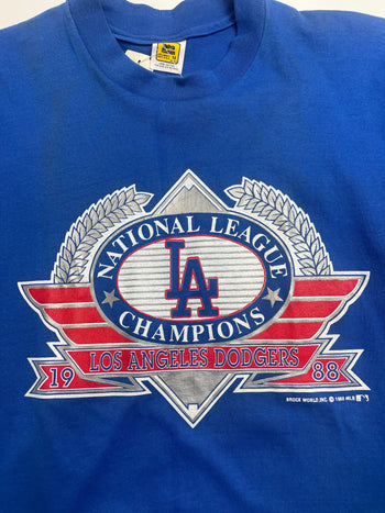 (M) Vintage '88 LA Dodgers Tee Blue