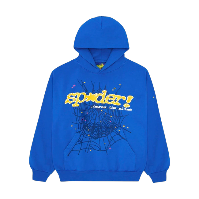 Sp5der TC Hoodie 'Blue'