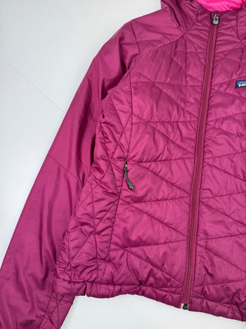 Women's Patagonia Micro Puff Hooded Jacket Purple