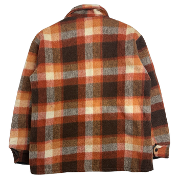 Vintage Stagway Wool Plaid Full Zip Jacket