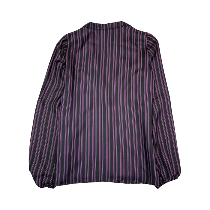 Women’s Gucci Tom Ford Silk Striped Blazer Purple | Vitnage Clothing Store Canada