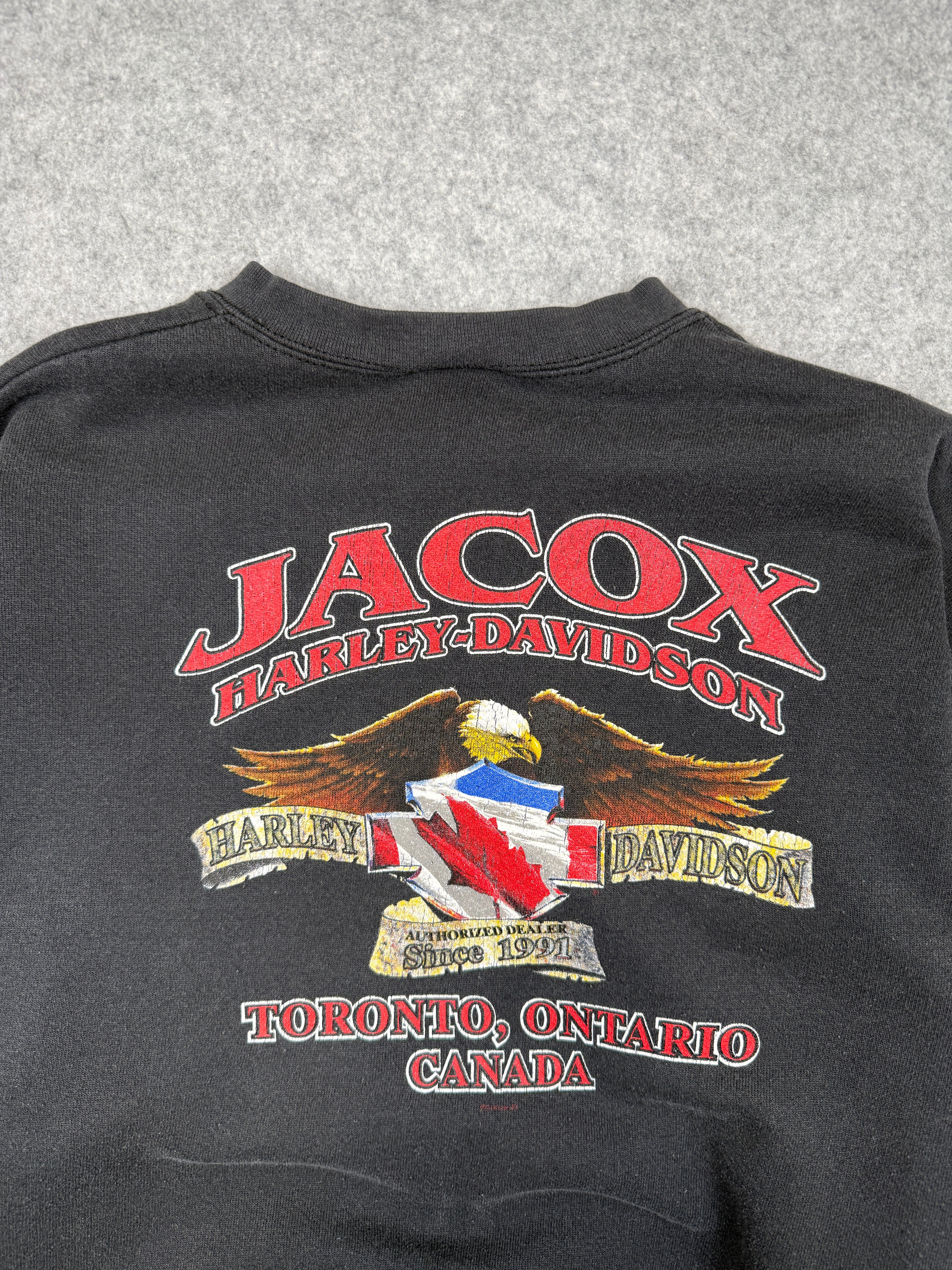 Vintage Harley Davidson Crewneck Black