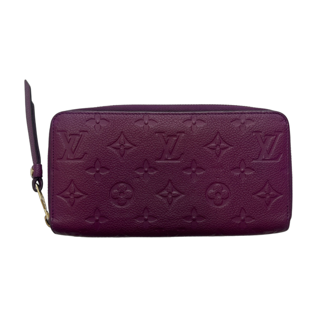 Louis Vuitton Empreinte Zippy Wallet Purple (USED)