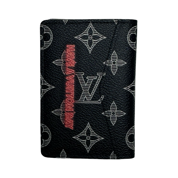Louis Vuitton Monogram Ink Upside Down Pocket Organizer Navy | Vitnage Clothing Store Canada