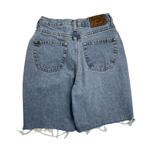 (26) Vintage Nevada Denim Cut-Out Shorts | Vintage Clothing Store Canada