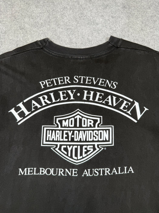 Vintage Harley Davidson No Worries Tee Black | Vitnage Clothing Store Canada