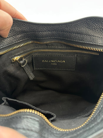 Balenciaga Metallic Edge Classic City Bag Black/Gold