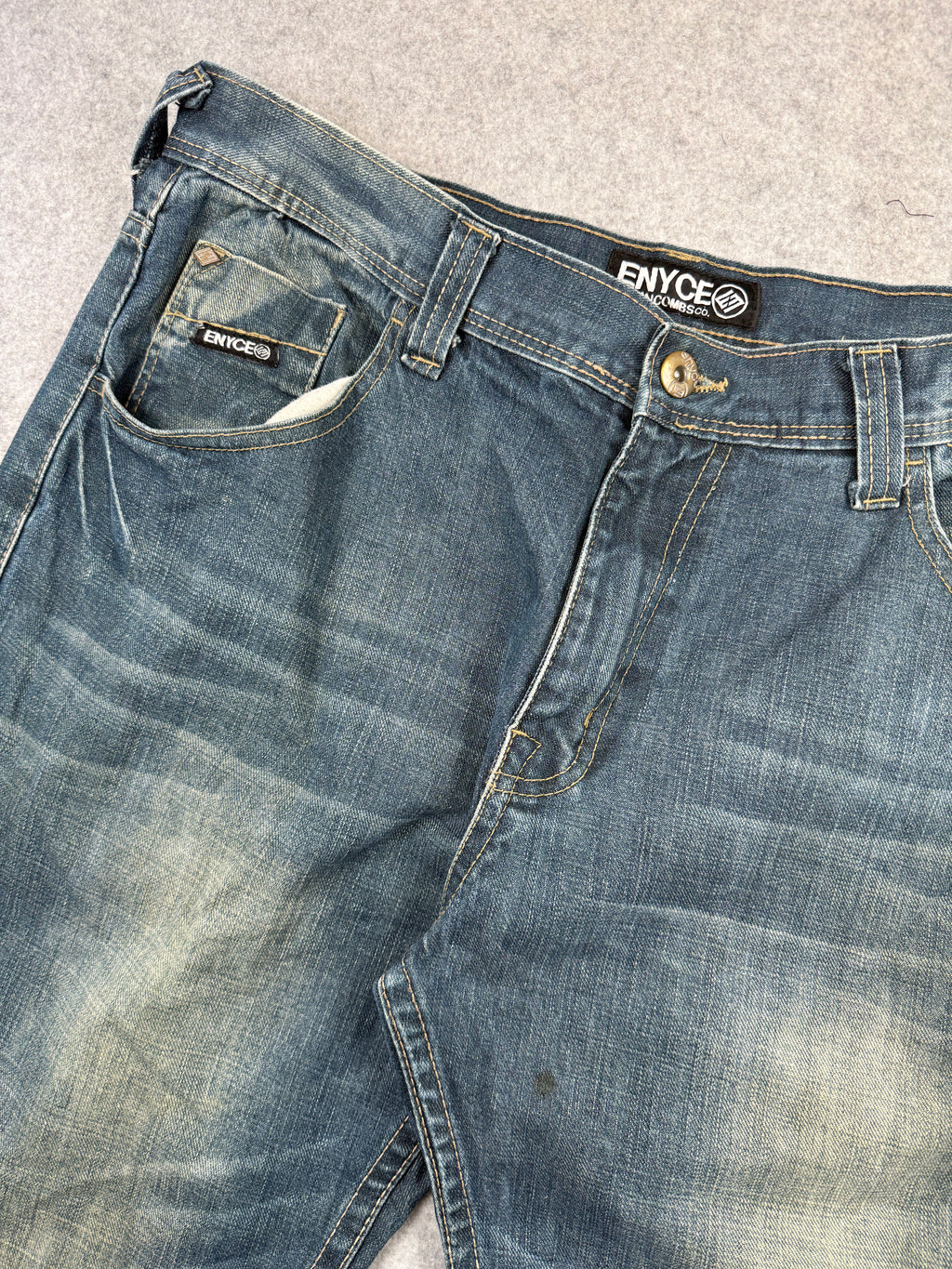 Vintage Y2K Enyce Relaxed Fit Blue Denim Jeans