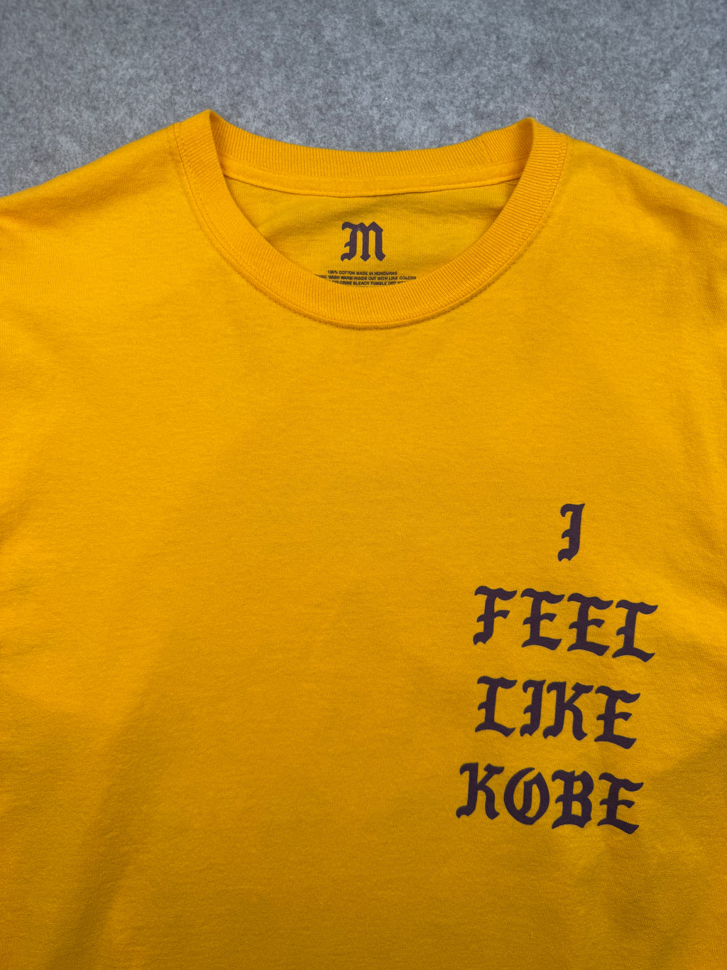 Kanye West I Feel Like Kobe L/S Tee Yellow