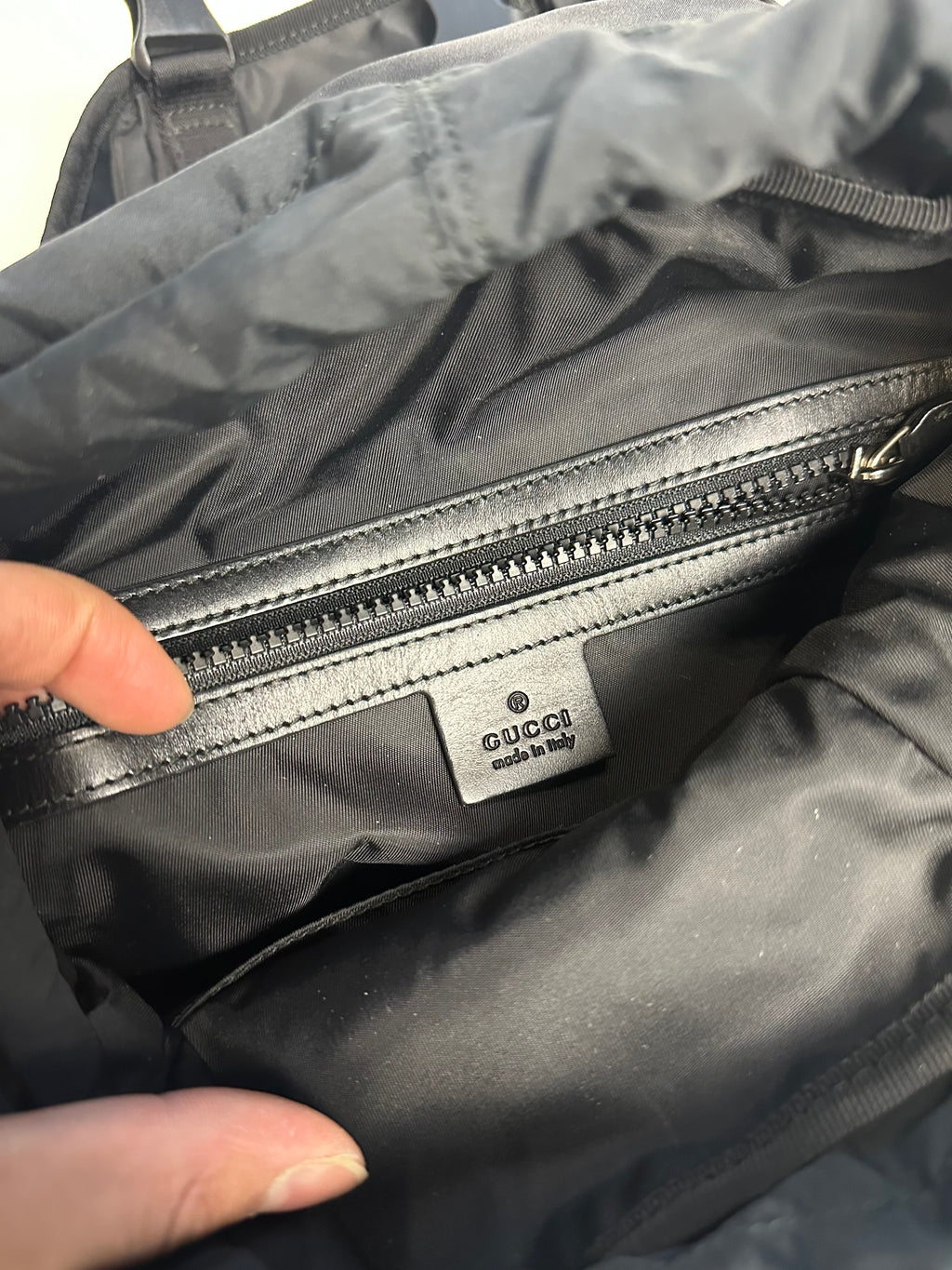 Gucci Techno L’Aveugle Par Amour Backpack