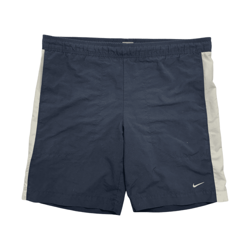 (M) Vintage 2000s Nike Nylon Shorts Navy | Vintage Clothing Store Canada