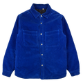 Stussy Cord Quilted Overshirt Blue (USED)