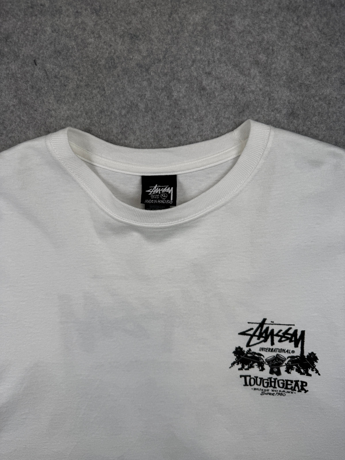 Stussy Tough Gear International Tee White (USED)