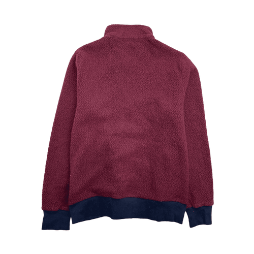 Vintage Patagonia Zip-Up Fleece Burgundy | Vintage Clothing Store Canada
