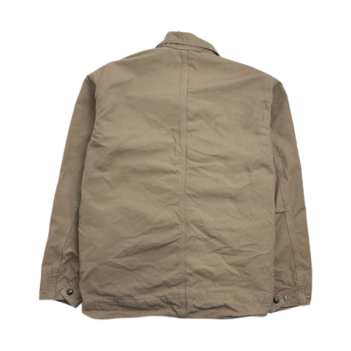 Vintage Carhartt Zip Light Work Jacket Beige | Vintage Clothing Store Canada