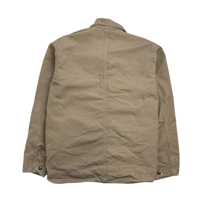 Vintage Carhartt Zip Light Work Jacket Beige | Vitnage Clothing Store Canada