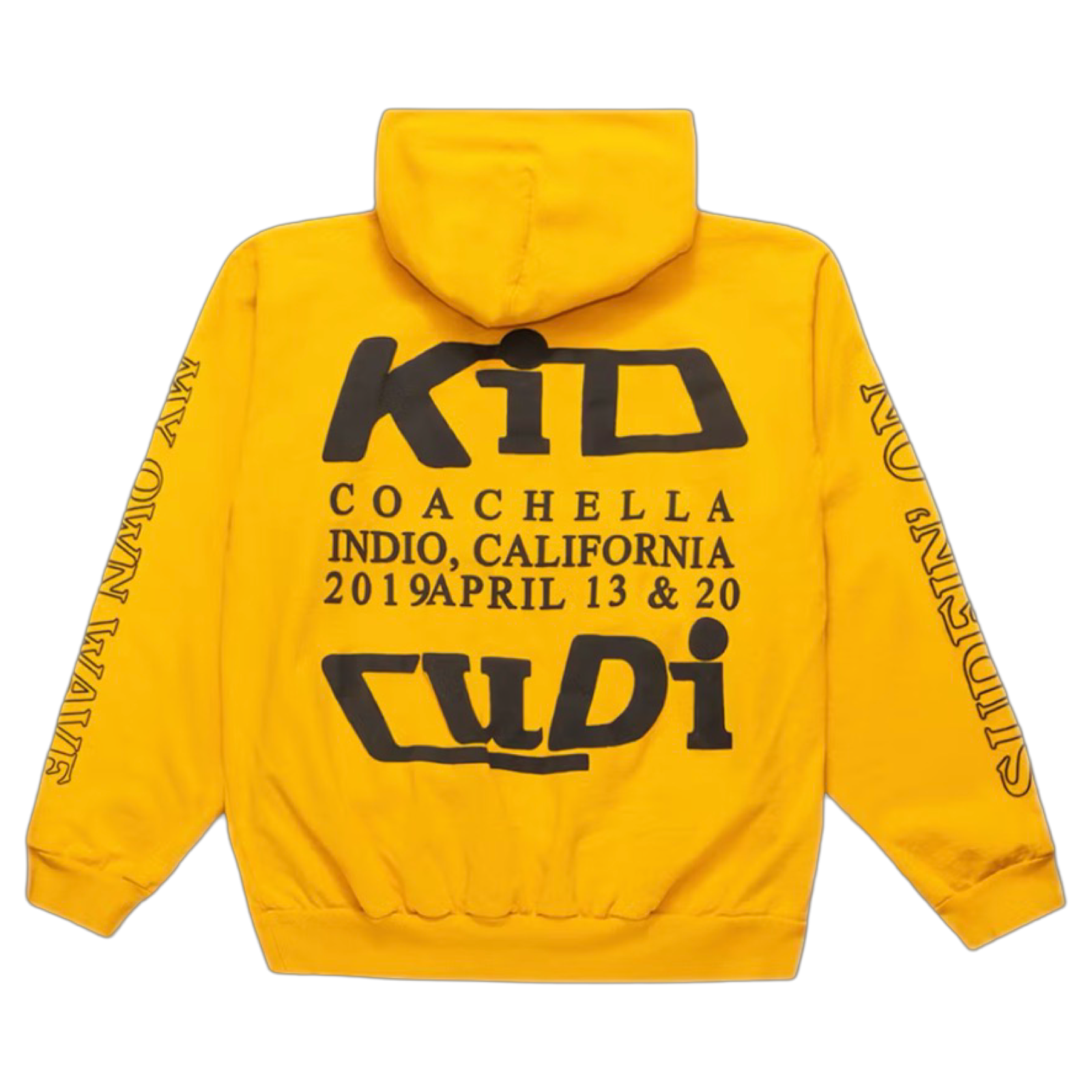 CPFM x Kid Cudi Swim In The Light Hoodie Yellow