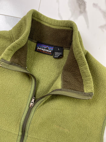 2000 Patagonia Fleece Vest Green