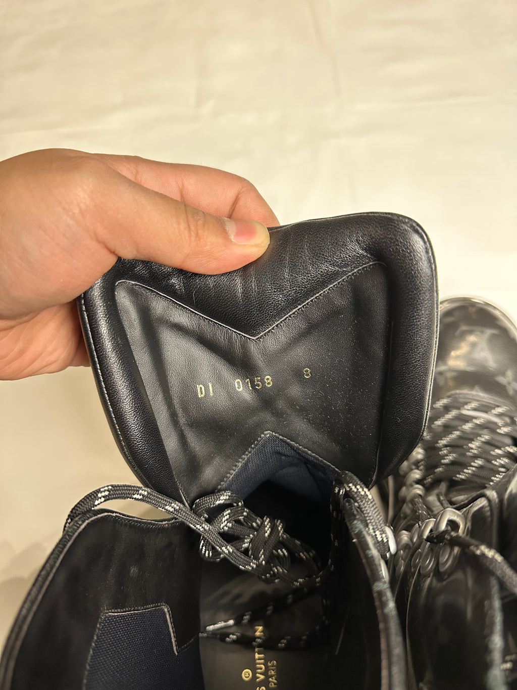 Louis Vuitton Monogram Outland Ankle Boots (USED, NO BOX)