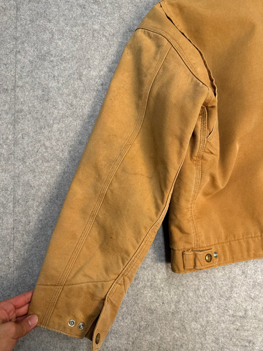 Vintage 1990’s Carhartt Detroit Work Jacket Tan | Vitnage Clothing Store Canada
