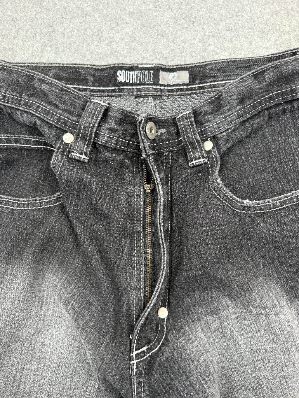 Vintage Southpole Denim Shorts Black