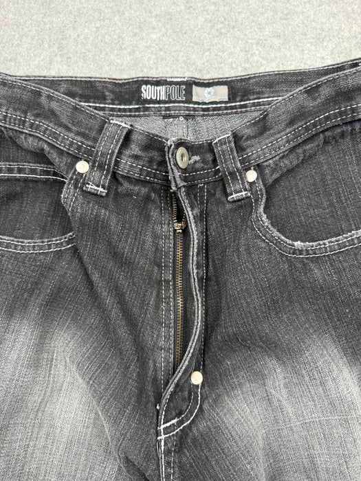 Vintage Southpole Denim Shorts Black | Vitnage Clothing Store Canada