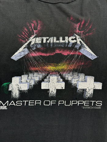 (L) Vintage 2000s Metallica Master Of Puppets Tee Black