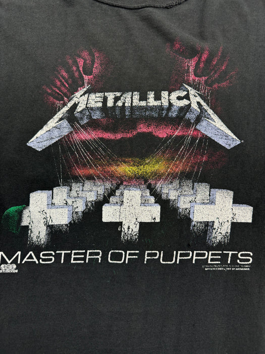 (L) Vintage 2000s Metallica Master Of Puppets Tee Black | Vitnage Clothing Store Canada