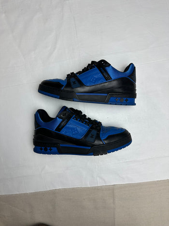 Louis Vuitton LV Trainer Black Blue (USED)