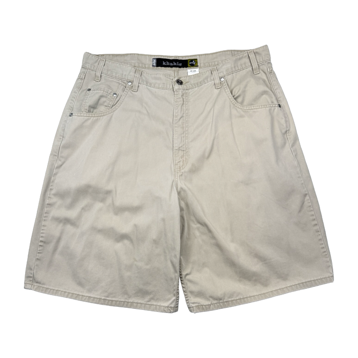 Vintage Levi's Silver Tab Khakis Shorts Beige | Vitnage Clothing Store Canada