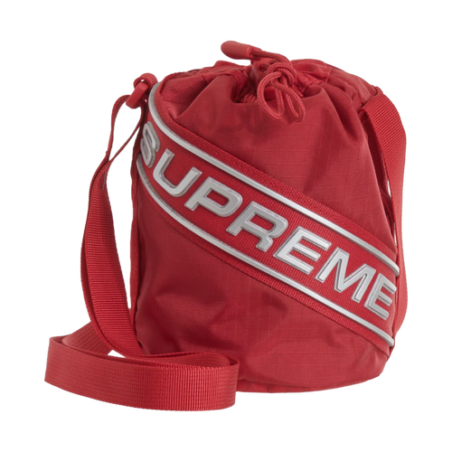 Supreme Small Cinch Pouch Red FW23 | Vintage Clothing Store Canada