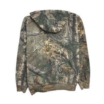 (L) Carhartt Camo RealTree Zip-Up Hoodie