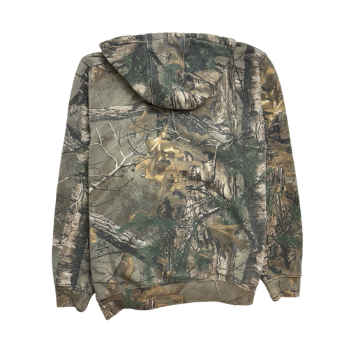 (L) Carhartt Camo RealTree Zip-Up Hoodie | Vintage Clothing Store Canada