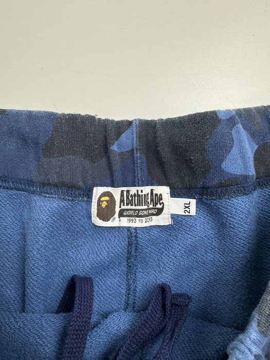 BAPE Color Camo Sweatpants Navy (USED) | Vitnage Clothing Store Canada