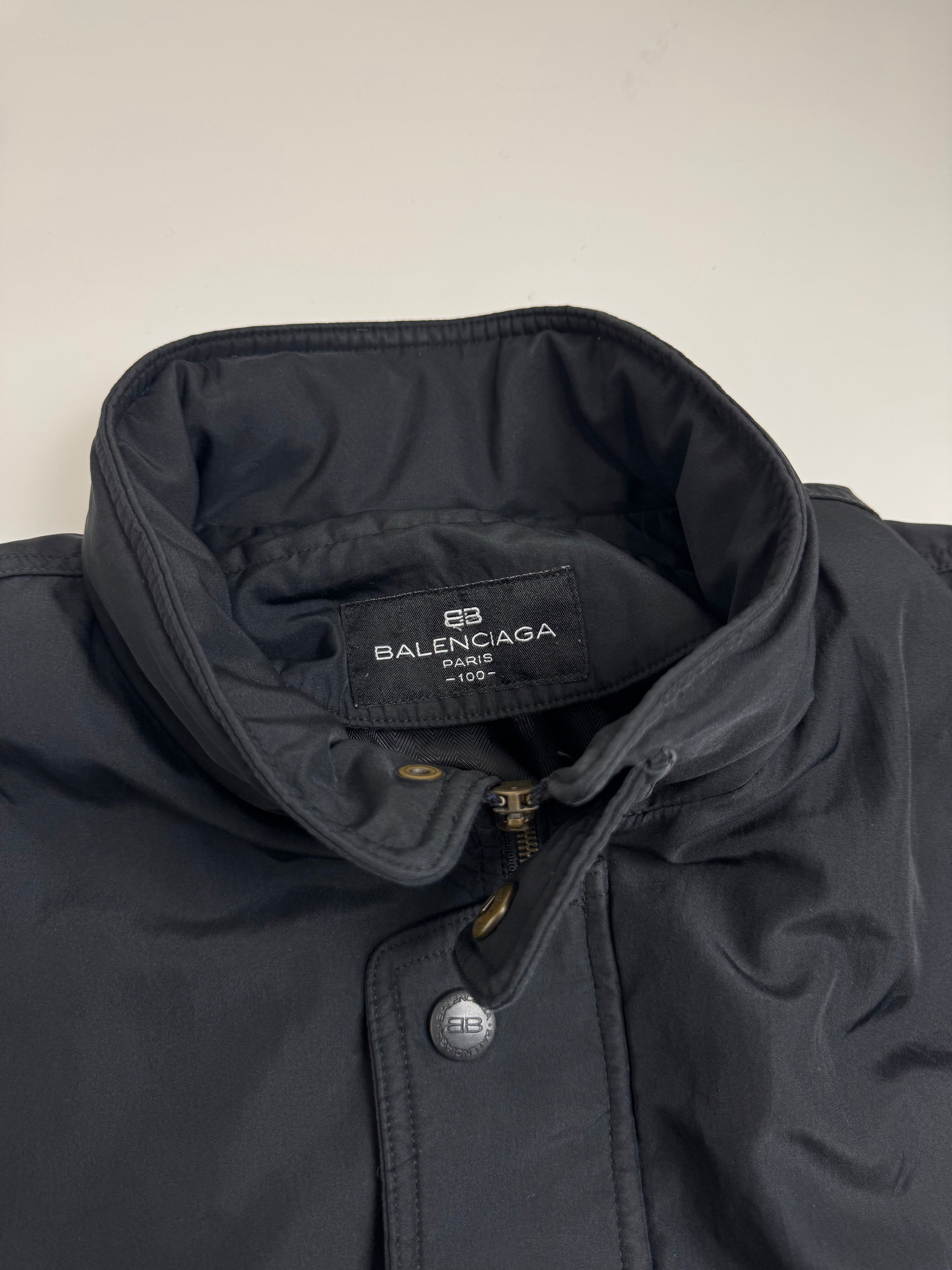 Vintage Balenciaga Paris Lightweight Jacket Black